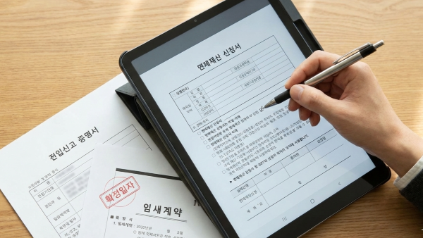 개인회생 월세 보증금 보호를 위한 면제재산 신청 서류 준비 과정