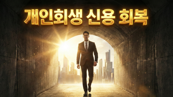 개인회생 면책 후 신용 회복 방법 및 700점 달성 로드맵 대표 이미지