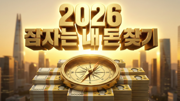 2026년 잠자는 내 돈 찾기 및 전액 환급 가이드 대표 이미지