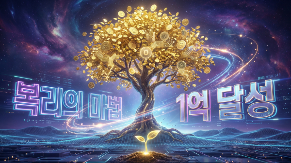 작은 동전이 커다란 황금 뭉치로 변해가는 복리의 마법