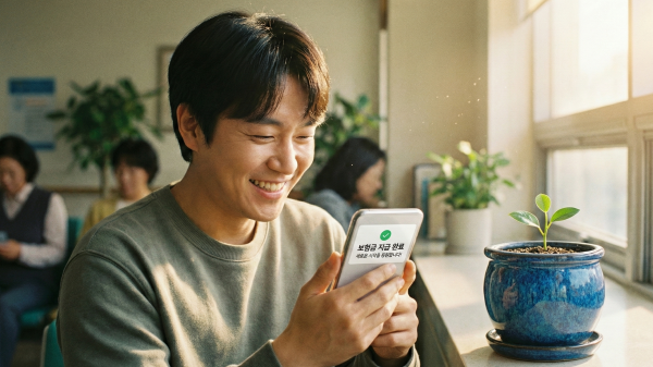 보험 압류 방지를 통해 치료를 계속 받으며 재기를 꿈꾸는 모습