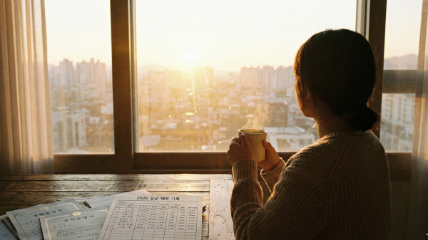 연봉 상승과 성실한 변제를 통해 면책 후의 밝은 미래를 꿈꾸는 모습