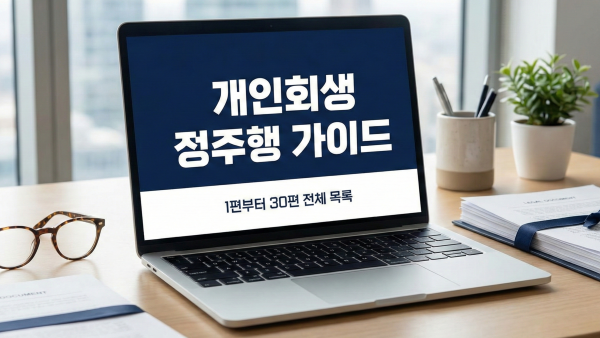 개인회생 1편부터 30편까지 전체 목록을 정리한 정주행 가이드 이미지