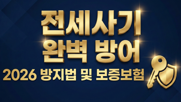 2026년 전세사기 예방법 및 보증보험 핵심 가이드 대표 이미지